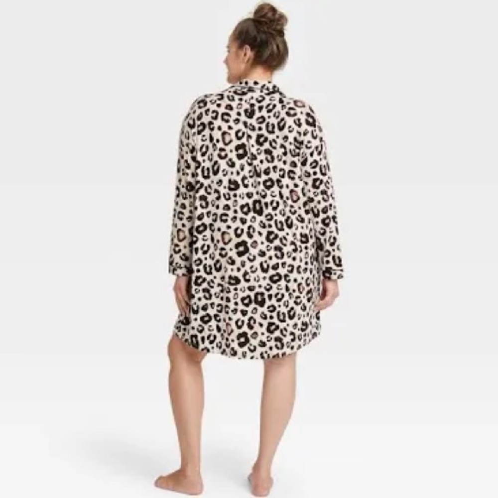 Leopard Print Women's Sleepwear Robe
